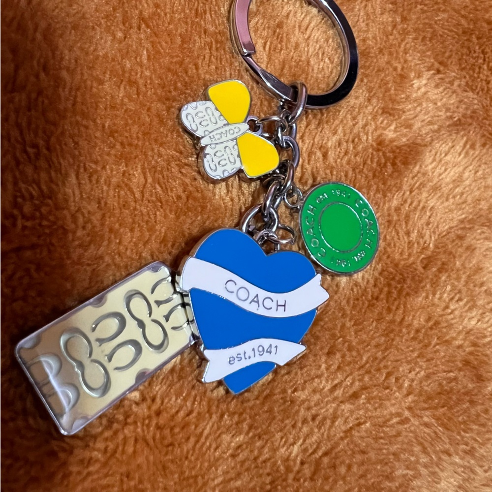 Coach Keyring bag charm excellent condition authentic